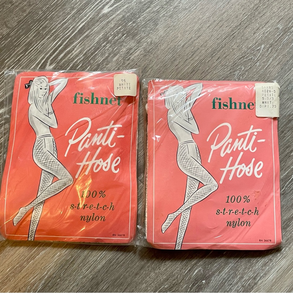 Vintage Fishnet Panty-Hose
